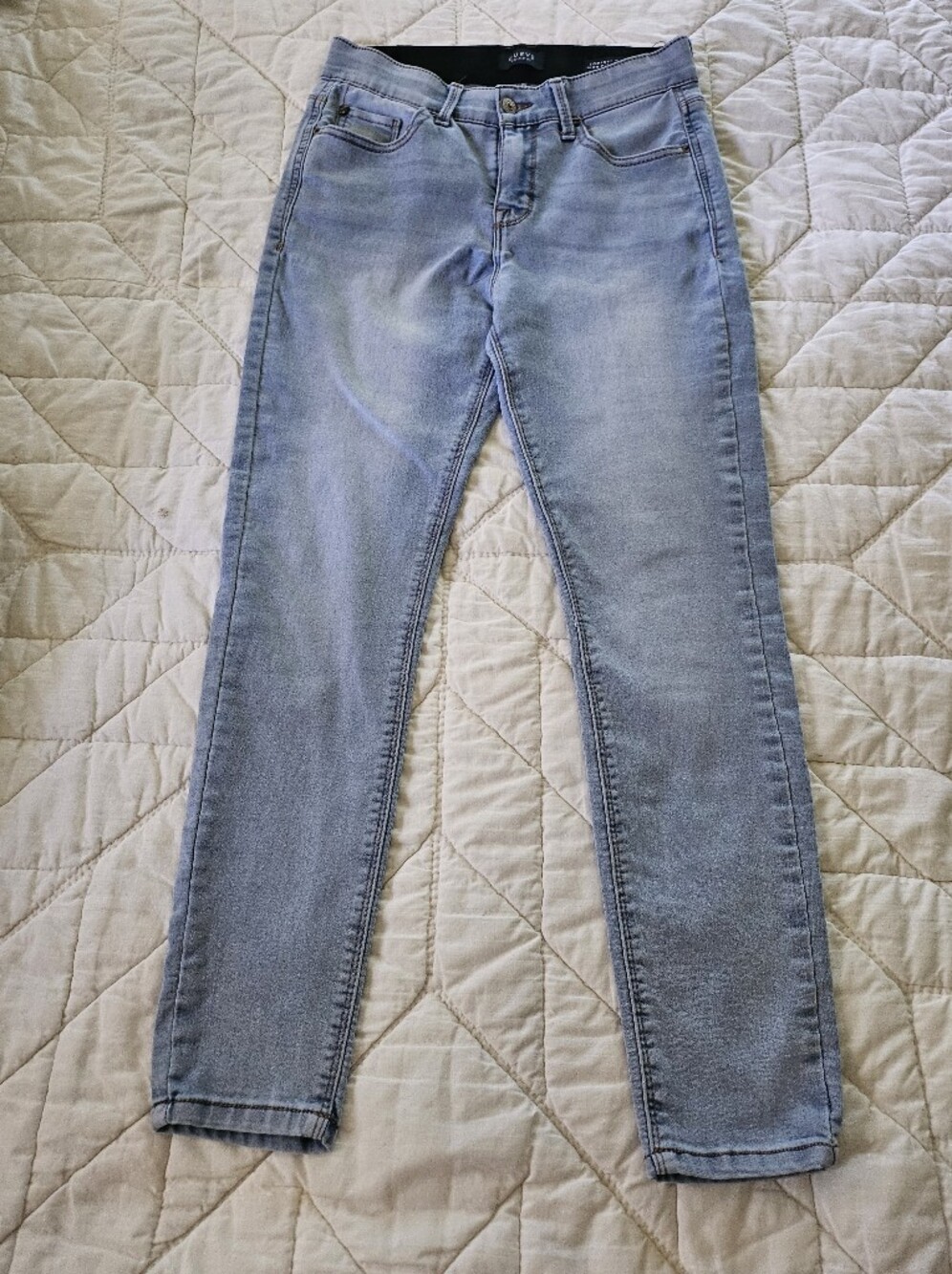 Curve Appeal High-Rise Skinny Jeans w/ Comfort Waistband- Size 2/26